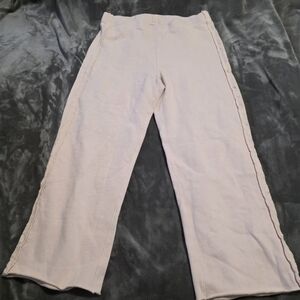 Frank & Eileen Light Pink Wide Leg Pants No Draw String